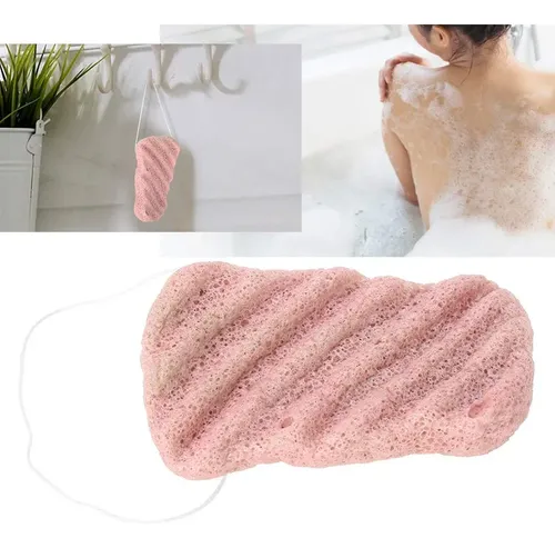 Esponja Konjac Exfoliante Piel Sensible Rostro Cuerpo