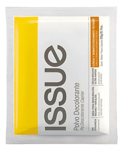Polvo Decolorante Capilar Issue Ultra Rapida Sachet 20g