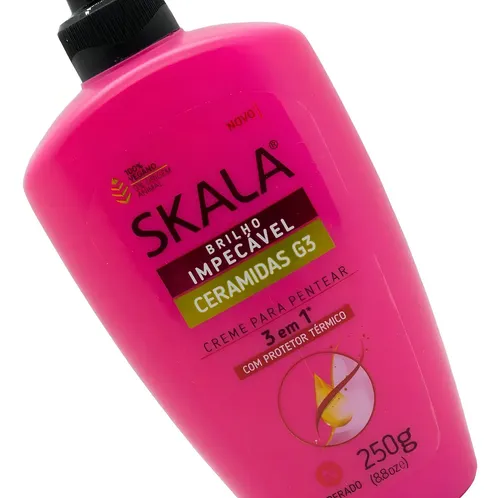 Skala Ceramidas G3 Crema De Peinar Protector Termico Vegano