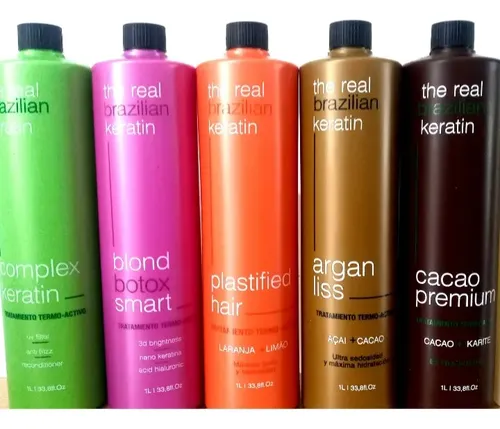 Combo 4 Alisados, Cacao, Argan, Keratina, Botox X 1lt .