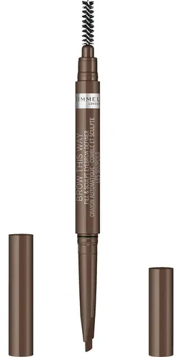 Rimmel Brow This Way Lápiz De Cejas Doble Punta 002