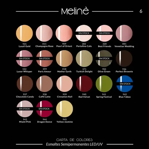 Removedor De Esmalte Semipermanente X500ml Meliné