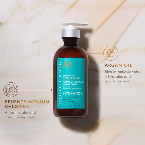 Crema Hidratante Para Peinar Moroccanoil, 300 Ml, Tratamient