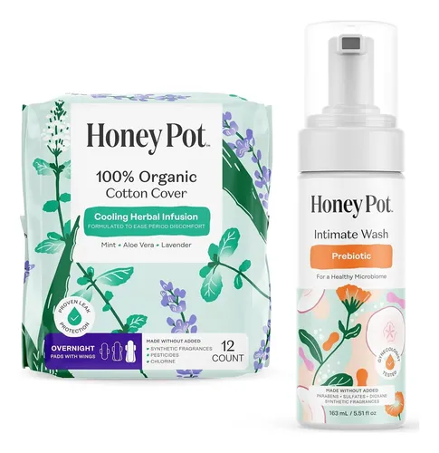 Paquete De Higiene Femenina Herbal De The Honey Pot
