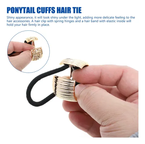 Title: 6 Gomas Elásticas Para El Cabello Coleta Ajustable