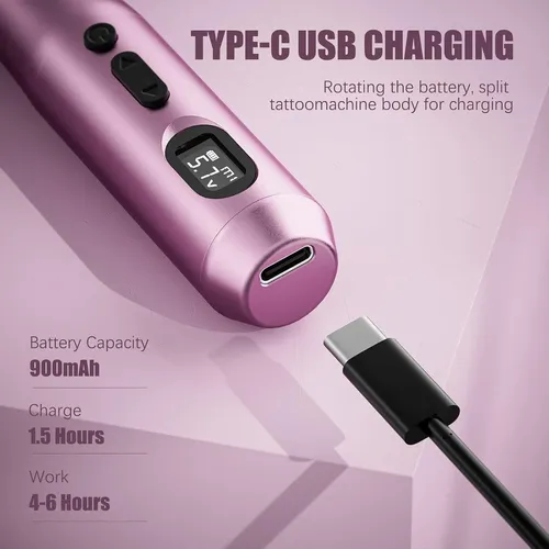 Tatelf Pmu Inalámbrica Con Kit De Agujas 1rl/3rl, 900 Mah