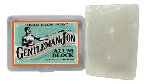 Gentleman Jon 3.7 Onzas De Alumbre En Estuche De Plástico |