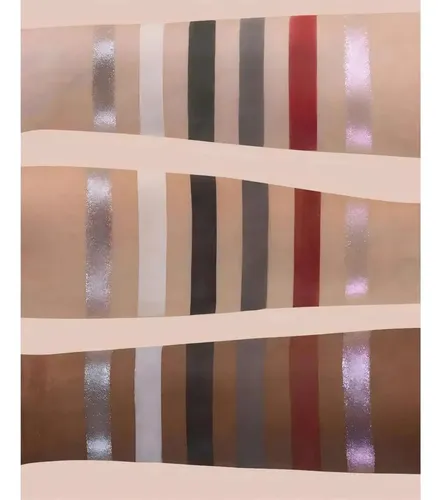 Paleta De Maquillaje Metallic Shimmer Eyeshadow Smoky Cosmet