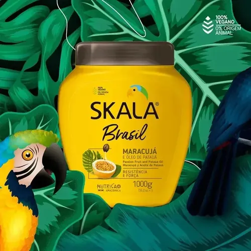 Mascara 2 En 1 Maracuya Y Aceite 1000 G Skala