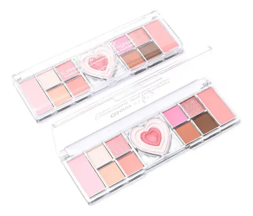 Skora Beauty Sombra Para Ojos Mate/brillante 12 Tonos 39577 Color Sombras X12