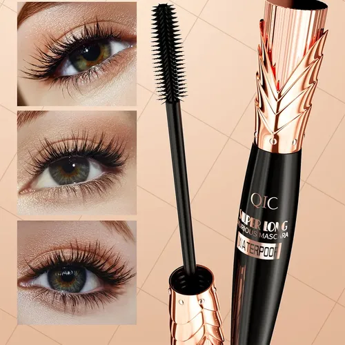 Set De Delineador De Ojos, Rímel Y Lápiz De Cejas Qic Hellok