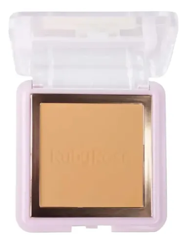 Polvo Compacto Ruby Rose Hb-858 Textura Fina Cobertura