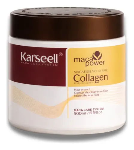 Karseell Mascarilla Capilar Colágeno X2 + Aceite Maca
