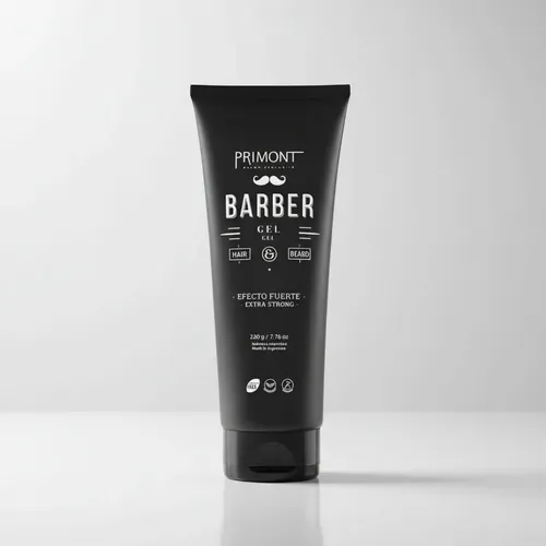 Gel Fijador Barber Primont 220g Fijación Fuerte