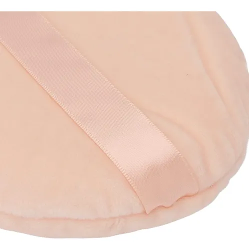 Esponja De Maquillaje Redonda De Terciopelo De Gran Tamaño P