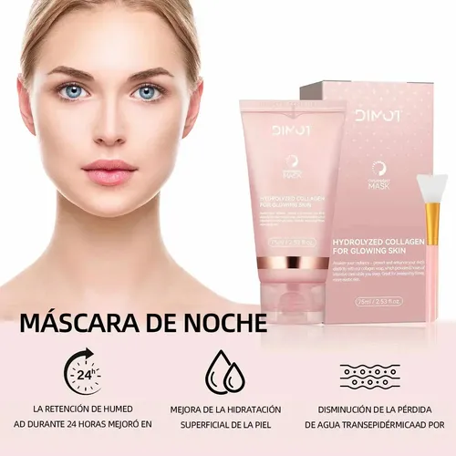 Mascarilla Facial De Colageno Wrapping Mask Nocturna 75ml Tipo de piel Todo tipo de piel