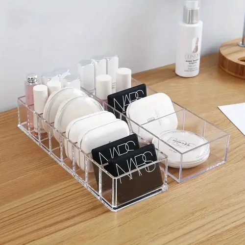 Caja De Almacenamiento De Maquillaje Acrílica Extraíble Con