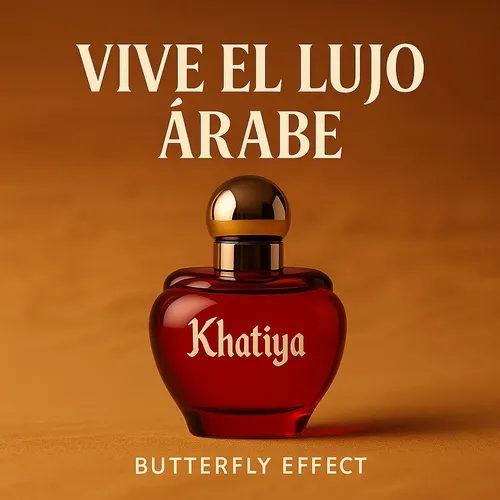 Perfume Arabe Mujer Katiya Oud Con Feromonas Industria Nacional BE BUTTERFLY EFFECT