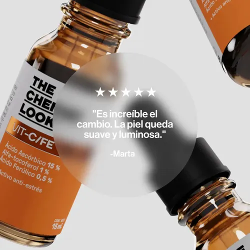 The Chemist Look, Serum Booster Vit C/ferúlico 15ml