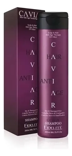 Shampoo Caviar Secos & Castigados X 260ml – Fidelite