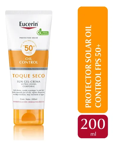 Eucerin Sun Oil Control Toque Seco Corporal Fps50+ 200ml