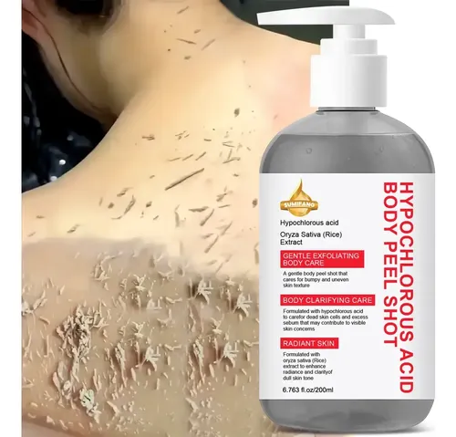 Gel Corporal Exfoliante Ácido Hipocloroso 200ml No