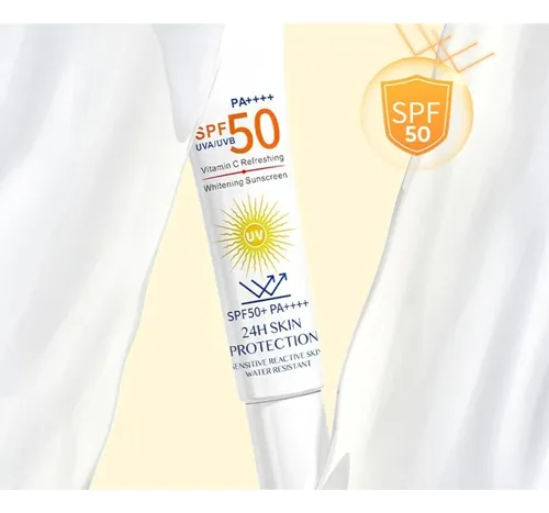 Protector Solar Facial Tintado Spf50+ Vitamina C/atefa