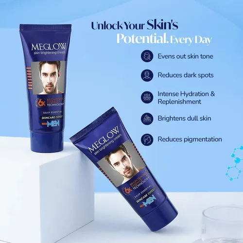 Crema Meglow Para Hombres 50 G Spf 15