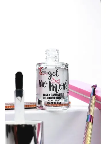 Gel Exfoliante De Uñas Sin Acetona Mini Mani Moo 0.3 Fl Oz