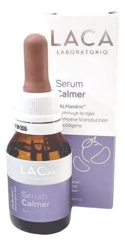 Serum Calmer Laca Vegano Descongestiona Hialurónico Pantenol Momento de aplicación Día/Noche Tipo de piel Todo tipo de piel