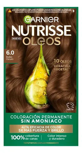 Garnier Nutrisse Oleos Rubio Oscuro 6.0