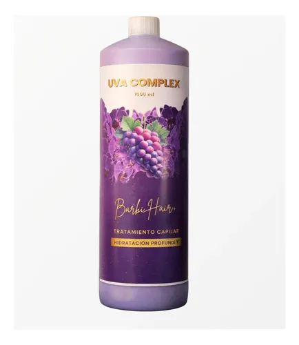 Tratamiento Capilar Uva Complex 1000 Ml Barbi Hair