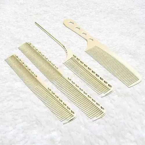 Wf Peine De Aluminio Para Barbería