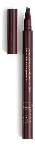 Natura Delineador De Cejas Fibra Efecto Microblanding Color Castaño