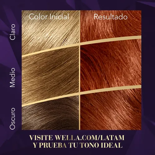 Tintura Koleston Kit Wella Permanente 64 caoba cobrizo