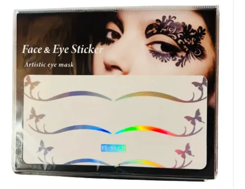 Facesticker Delineado Para Ojos Holográfico