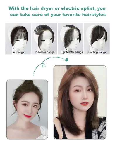 Frente Invisible Sin Costuras Cabello Real 15cm 1.2×16