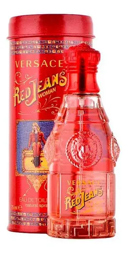 Perfume Versace Red Jeans Eau De Toilette 75ml Mujer