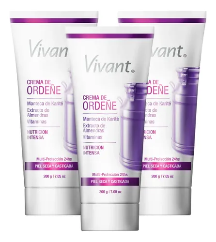 Crema De Ordeñe Intensa X 200ml Vivant
