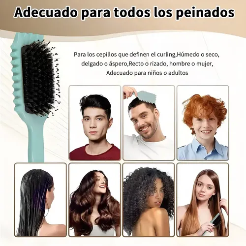 Pincel Bounce Curl Brush, Peine Rizado Define Style 2 Pzs Ne