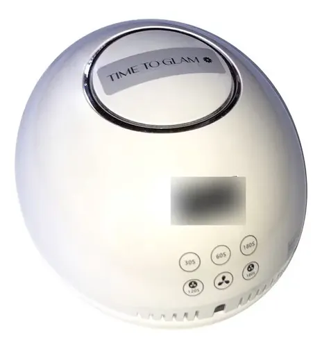 Cabina Secado Profesional Uñas UV LED Time To Glam F4 Blanco Perlado