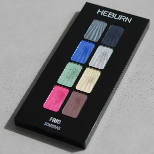Paleta De Sombras X 8 Heburn Fríos