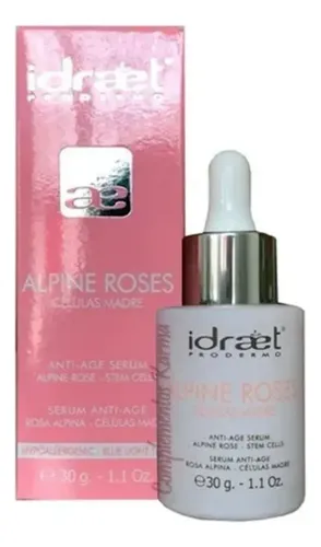 Idraet Alpine Roses Serum Celulas Madre De Rosas X 30ml Tipo De Piel Todo Tipo De Piel