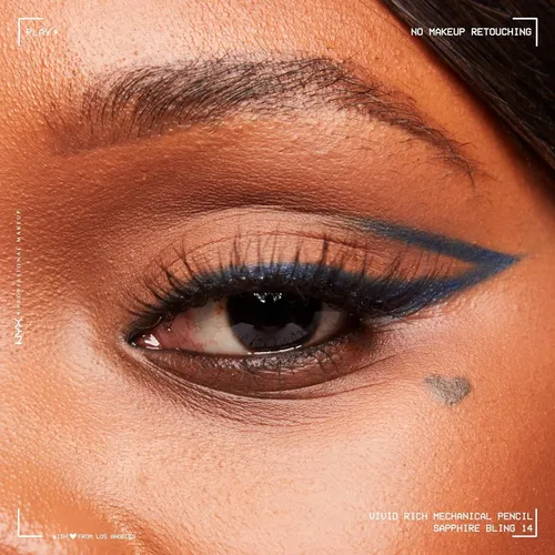Lápiz Delineador Retráctil Nyx Vivid Rich Sapphire Bling
