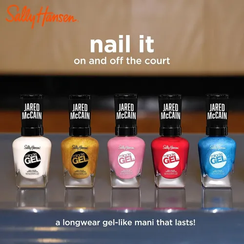 Esmalte Gel Híbrido Sally Hansen X Jared Mccain Goat Gold