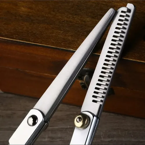 Kit Tijeras Barbería Profesionales Acero 2026