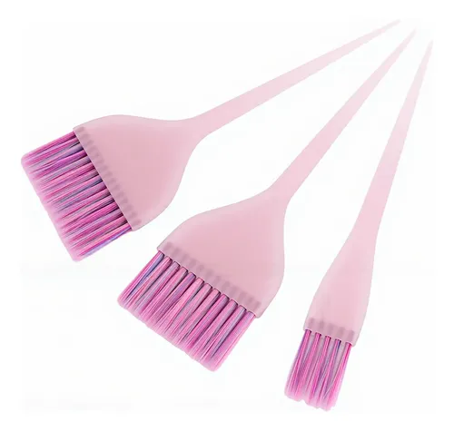 Brocha Para Teñir El Cabello, 3 Unidades, Mango Largo, Brico