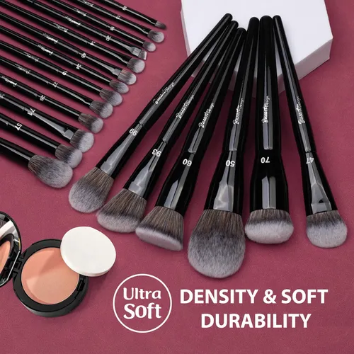 Bueart Design Set 19 Brochas Maquillaje Sintéticas