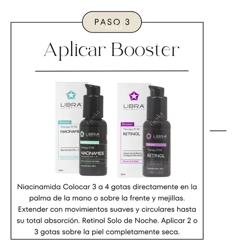 Kit Combo Rutina Piel Grasa Niacinamida Retinol Libra