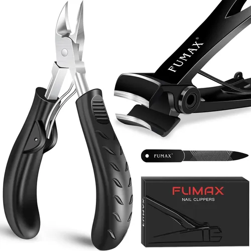Toenail Clippers Fumax For Thick Toenails 15mm Wide Jaw